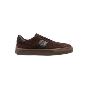 Tod's Sneakers , Brown , Heren , Maat: 43 EU