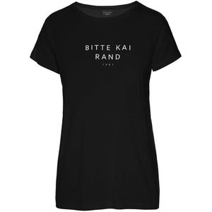 Bitte Kai Rand, Dames, Tops, Zwart, Maat: L Katoen,