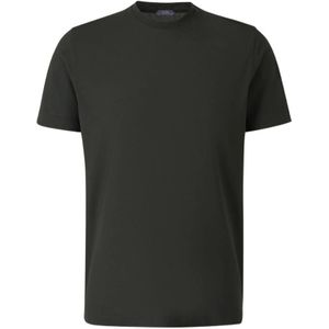 Zanone, Heren, Tops, Groen, Maat: S Katoen,