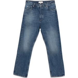 Studio Nicholson, Heren, Jeans, Blauw, Maat: S