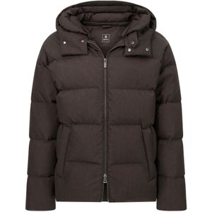 Boggi Milano - Jassen - Bruin - Gevoerd met 80/20 Ganzendons - Nylon