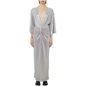 MeiMeiJ, Dames, Jurken, Grijs, Maat: M