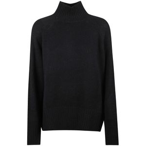 Allude, Dames, Truien, Blauw, Maat: M Wol,