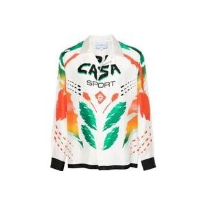 Casablanca Casual Hemden , Multicolor , Heren , Maat: M