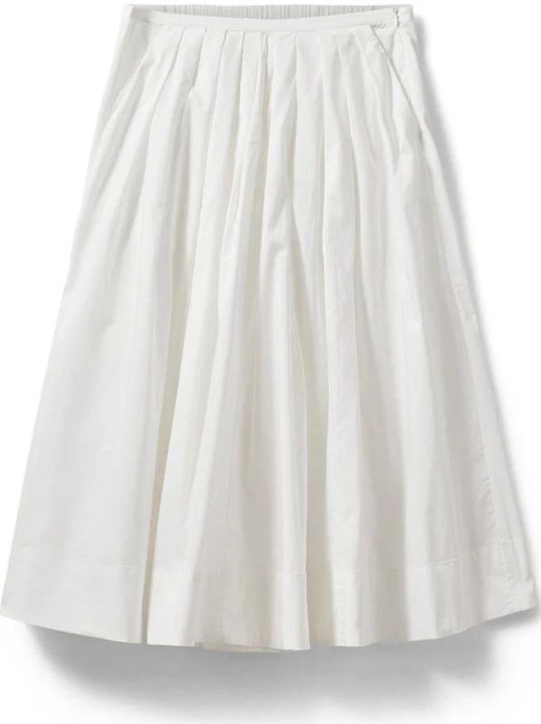 Sofie Schnoor - Kattia - Plooirok - Wit - Midi