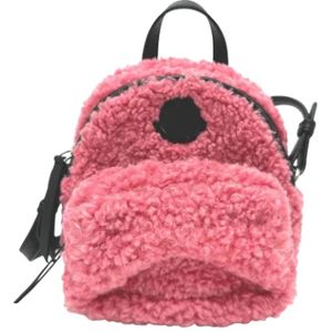 Moncler Pre-owned, Dames, Pre-owned, Roze, Maat: ONE Size Poliester,