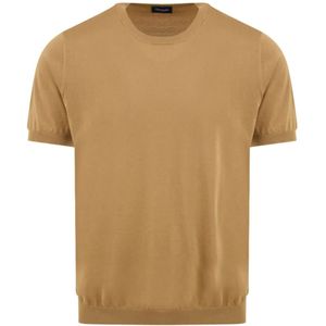 Drumohr, Heren, Tops, Bruin, Maat: L