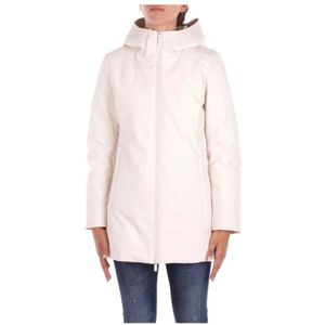 Woolrich - Firth Parka - Dames - Beige - Tech Softshell - Waterafstotend