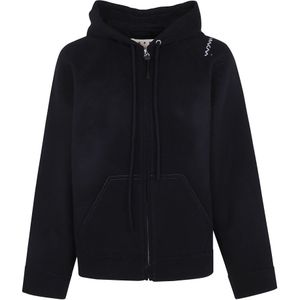Marni, Heren, Sweatshirts & Hoodies, Zwart, Maat: L Zijde,