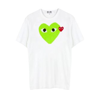 Comme des Garçons Play, Heren, Tops, Wit, Maat: M Katoen,