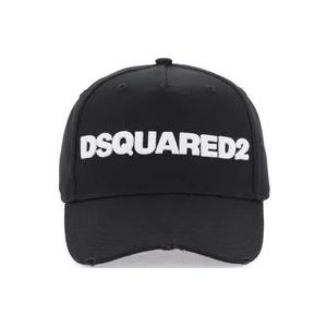 Dsquared2 Caps , Black , Heren , Maat: ONE Size