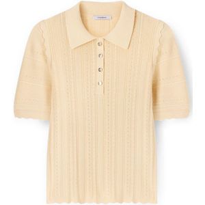 Motivi, Dames, Truien, Beige, Maat: XS Nylon,