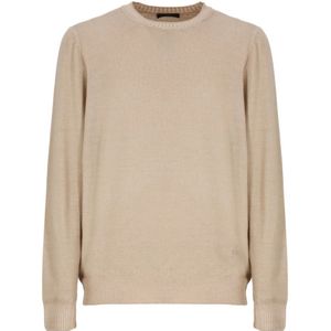 Fay, Heren, Truien, Beige, Maat: S Wol,