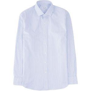 Salvatore Piccolo, Heren, Overhemden, Blauw, Maat: XL Leer,