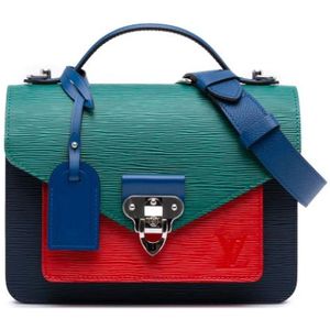 Louis Vuitton Vintage, Dames, Pre-owned, Veelkleurig, Maat: ONE Size Leer,