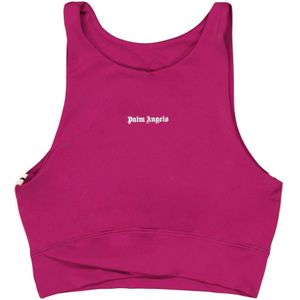 Palm Angels, Dames, Tops, Roze, Maat: M