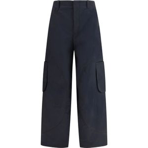 Jacquemus, Heren, Broeken, Zwart, Maat: L Katoen,