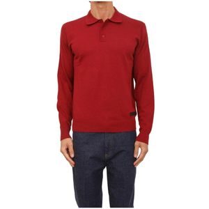 Richmond, Heren, Truien, Rood, Maat: S Katoen,