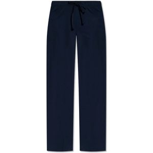 Hanro, Dames, Nachtkleding & Lounge, Blauw, Maat: XL Katoen,