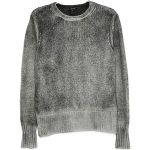 Avant Toi, Dames, Truien, Grijs, Maat: L Kasjmier,