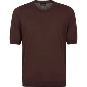 Ballantyne, Heren, Tops, Bruin, Maat: M Katoen,