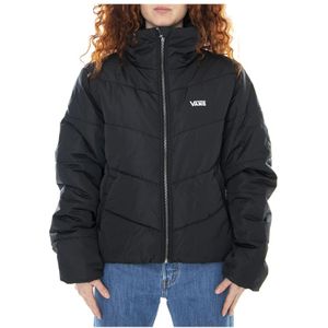 Vans, Dames, Jassen, Zwart, Maat: XS Poliester,