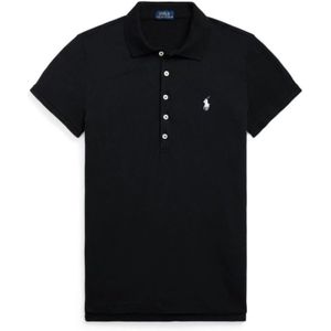 Ralph Lauren - Julie Slim Polo Shirt - Zwart - Katoen