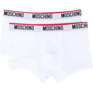Moschino, Heren, Ondergoed, Wit, Maat: XS Katoen,