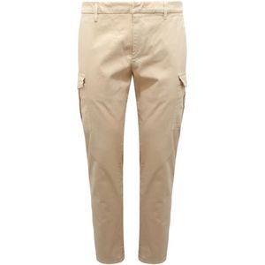 Dondup, Heren, Broeken, Beige, Maat: W35 Katoen,