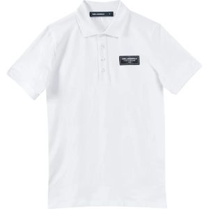Karl Lagerfeld, Heren, Tops, Wit, Maat: M Katoen,