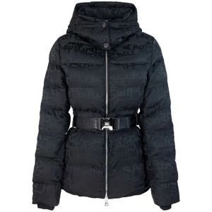 Elisabetta Franchi, Dames, Jassen, Zwart, Maat: S Nylon,