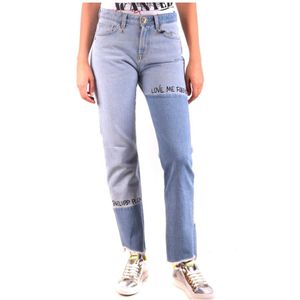 Philipp Plein, Dames, Jeans, Blauw, Maat: W28 Katoen,