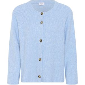 Saint Tropez, Dames, Truien, Blauw, Maat: M Katoen,