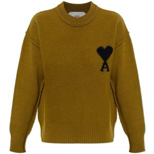 Ami Paris, Dames, Truien, Groen, Maat: XS