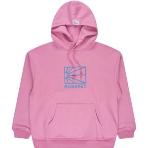 Rassvet, Heren, Sweatshirts & Hoodies, Roze, Maat: L Katoen,