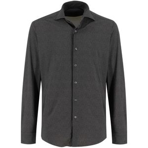 Paul & Shark, Heren, Overhemden, Grijs, Maat: L