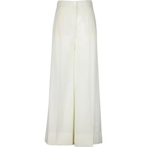 Stella McCartney, Dames, Broeken, Wit, Maat: XS Wol,