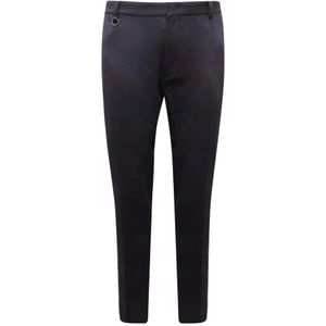 Paolo Pecora, Heren, Broeken, Blauw, Maat: S Jersey,