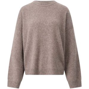 Loulou Studio, Dames, Truien, Bruin, Maat: L Wol,