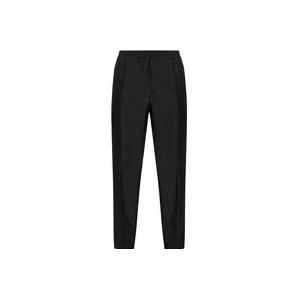 Versace Slim-fit broek , Black , Heren , Maat: S