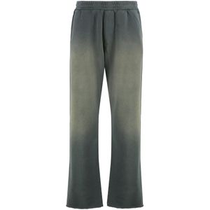 Golden Goose, Heren, Broeken, Grijs, Maat: M Katoen,