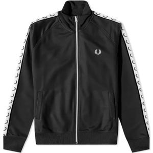 Fred Perry, Heren, Sweatshirts & Hoodies, Zwart, Maat: XL Katoen,