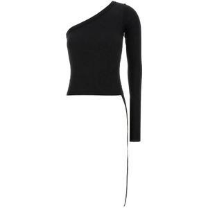 Rick Owens, Dames, Tops, Zwart, Maat: XS