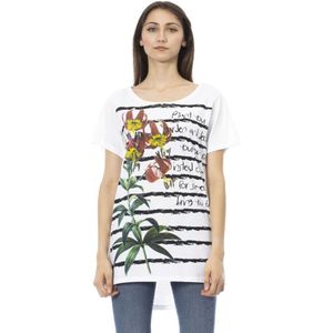 Trussardi, Dames, Tops, Wit, Maat: M