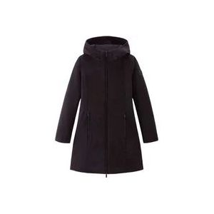 Woolrich Stijlvolle Winter Dons Parka , Black , Dames , Maat: M