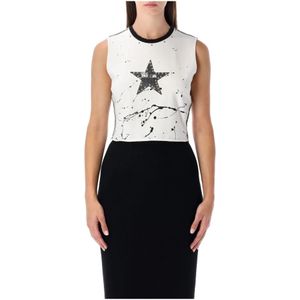 Dolce & Gabbana, Dames, Tops, Wit, Maat: XS Jersey,