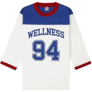 Sporty & Rich, Dames, Tops, Veelkleurig, Maat: XS Katoen,