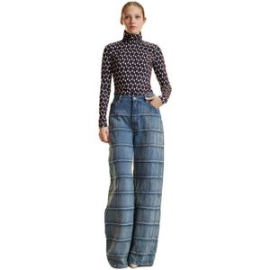 Cynthia Rowley, Dames, Tops, Veelkleurig, Maat: XS Poliester,