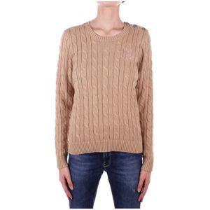 Lauren Ralph Lauren - Katoenen Trui - Beige - Casual