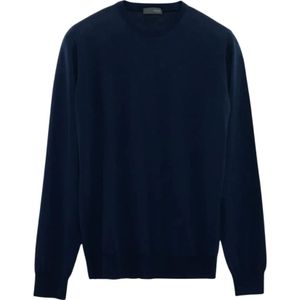 Drumohr, Heren, Truien, Blauw, Maat: M Wol,